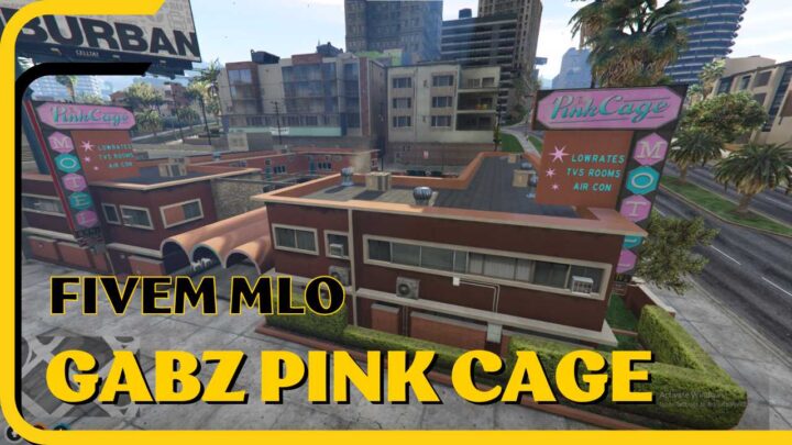 gabz pink cage