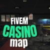 Casino Map Fivem with scripts, MLOs, heists, interiors, jobs, maps, and more. Enhance your roleplay server with exciting casino experiences.
