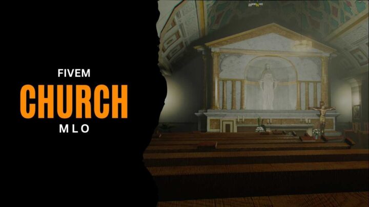 FiveM Church MLO - Explore immersive church interiors for a unique roleplay experience in your FiveM server. Enhance virtual worship