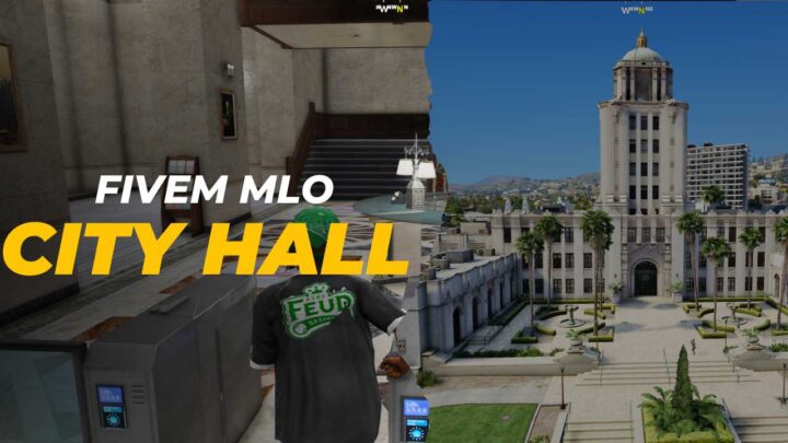 City Hall MLO for FiveM - Discover custom maps and scripts to enrich your roleplay server. Access a free MLO, interiors, and enhance city hall experience.