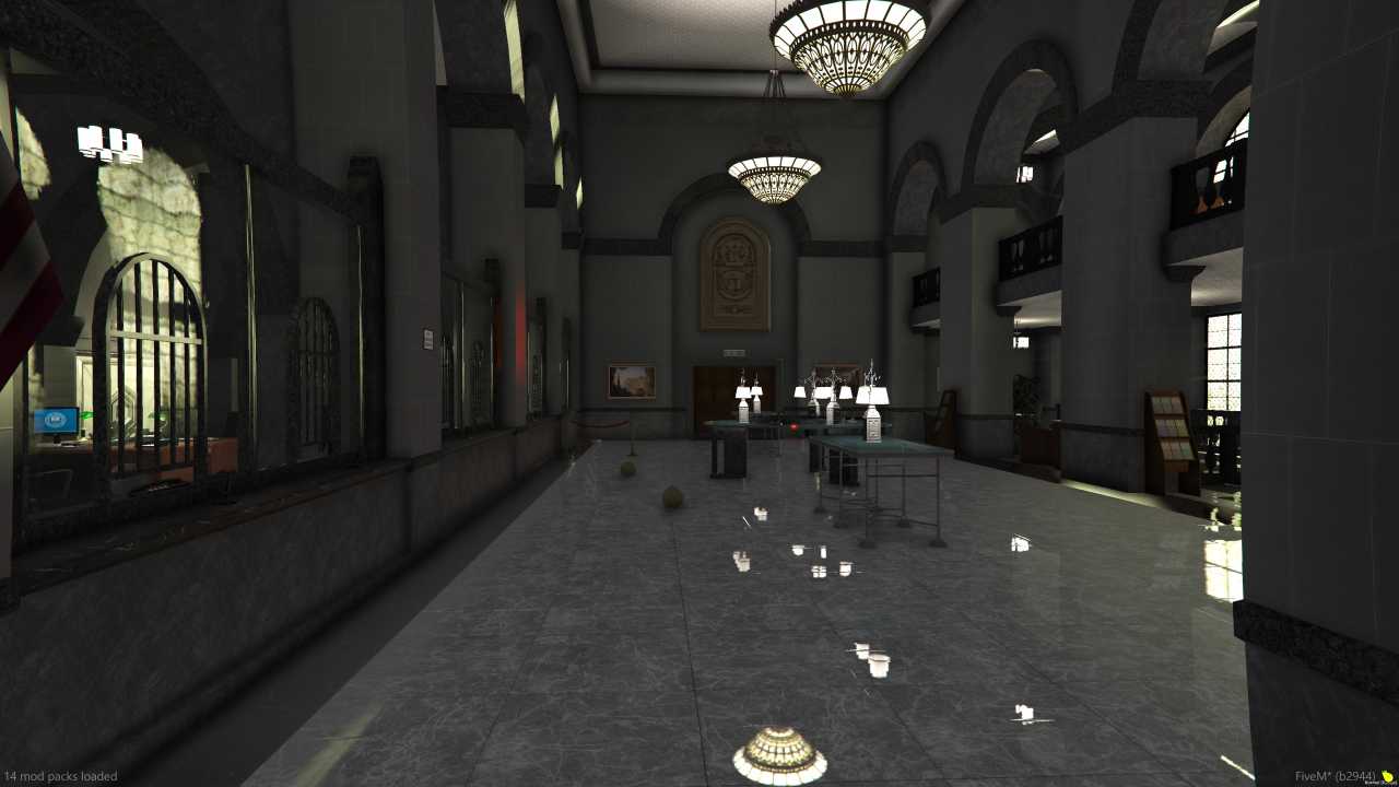 Unlock virtual heist adventures with fivem new banking. Explore dynamic bank interiors, robberies, and unique banking systems