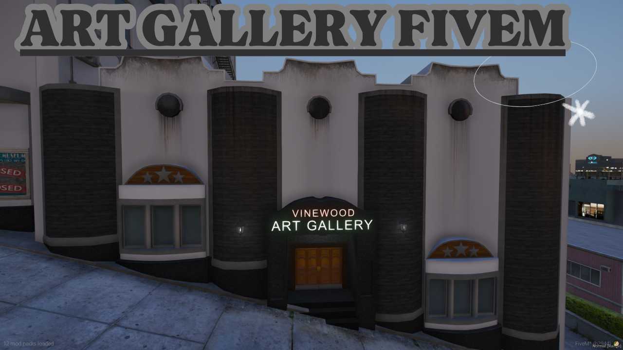 Immerse in the art gallery fivem world of FiveM with an exquisite art gallery experience. Explore heist adventures in a virtual masterpiece
