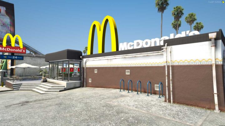 Transform your Fivem server with McDonald's MLO. Explore realistic scripts and jobs. Enhance roleplay with detailed McDonald's interiors.