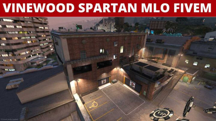Immerse yourself in Vinewood with the Spartans MLO for FiveM. Explore dynamic interiors, enhancing your roleplay adventures in the heart of Vinewood.