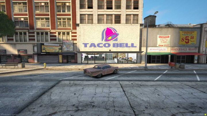 Explore teco bell fivem unique virtual experience with our menu, script, and custom restaurant MLO. Elevate your FiveM server with authentic interiors.