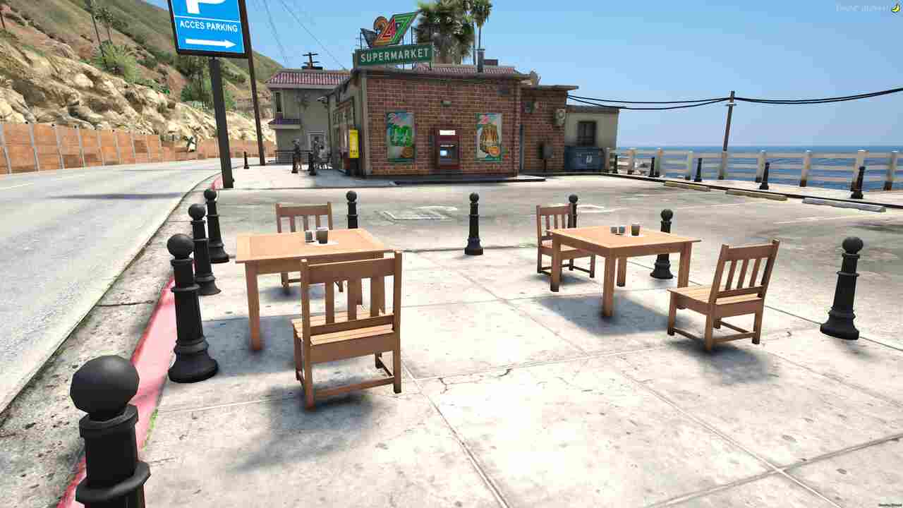 Discover Fivem's vibrant fivem donut shop scene, featuring Dunkin-inspired menus and immersive MLO locations for GTA V enthusiasts