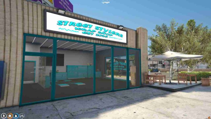 Discover top-notch FiveM mechanic shops street stylers wrap shop fivem with customizable MLO and YMAP options for immersive roleplay experiences