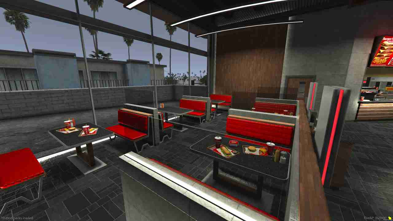 Discover the ultimate virtual dining experience with Burgershot on FiveM. Explore MLOs, scripts, jobs, and more. Join now