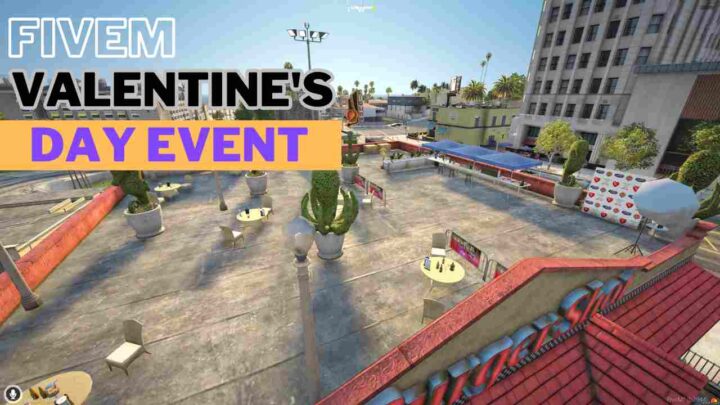 Experience a captivating fivem valentine's day event with romantic roleplay scenarios, virtual activities, and love-themed settings on our server.